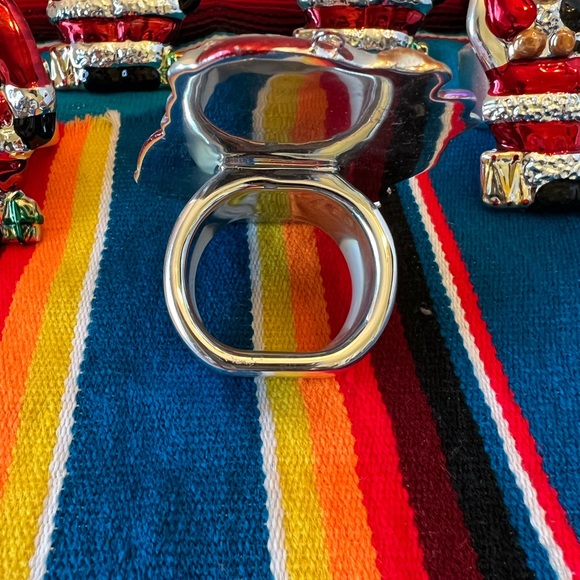 Christmas Santa Napkin Ring Holders Allure 1998 Set of 8 - Picture 3 of 12